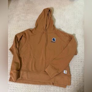 Carhartt Tan Unisex Hoodie Sweater